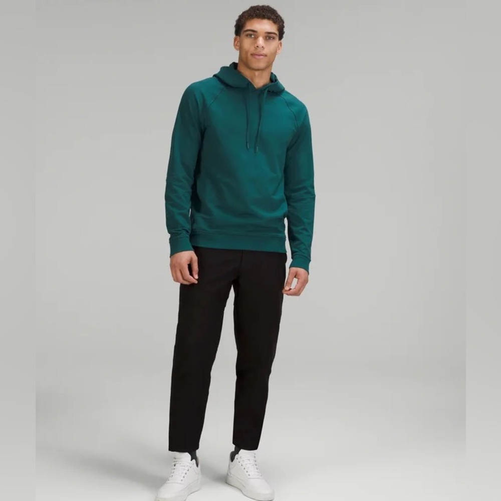 Men's Lululemon City Sweat Pullover Hoodie Green Jasper Size Medium